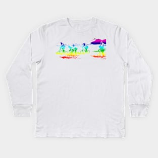 bmx Kids Long Sleeve T-Shirt